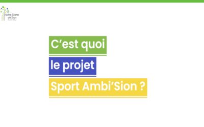 Le projet Sport Ambi’Sion – Rugby