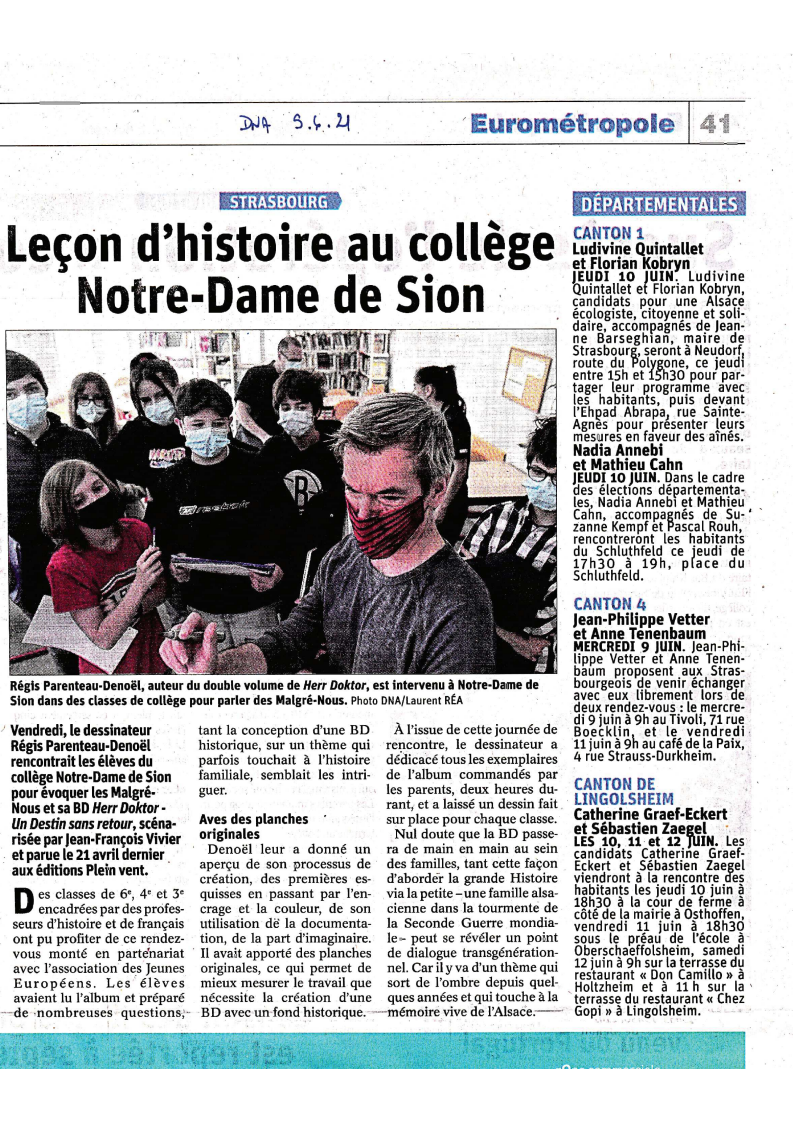 DNA - Leçon d'histoire