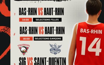 Sélection Bas-Rhin : bravo à nos basketteurs et basketteuses